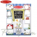 Детско блокче Завърши картината Melissa & Doug Детско блокче Завърши картината Melissa & Doug